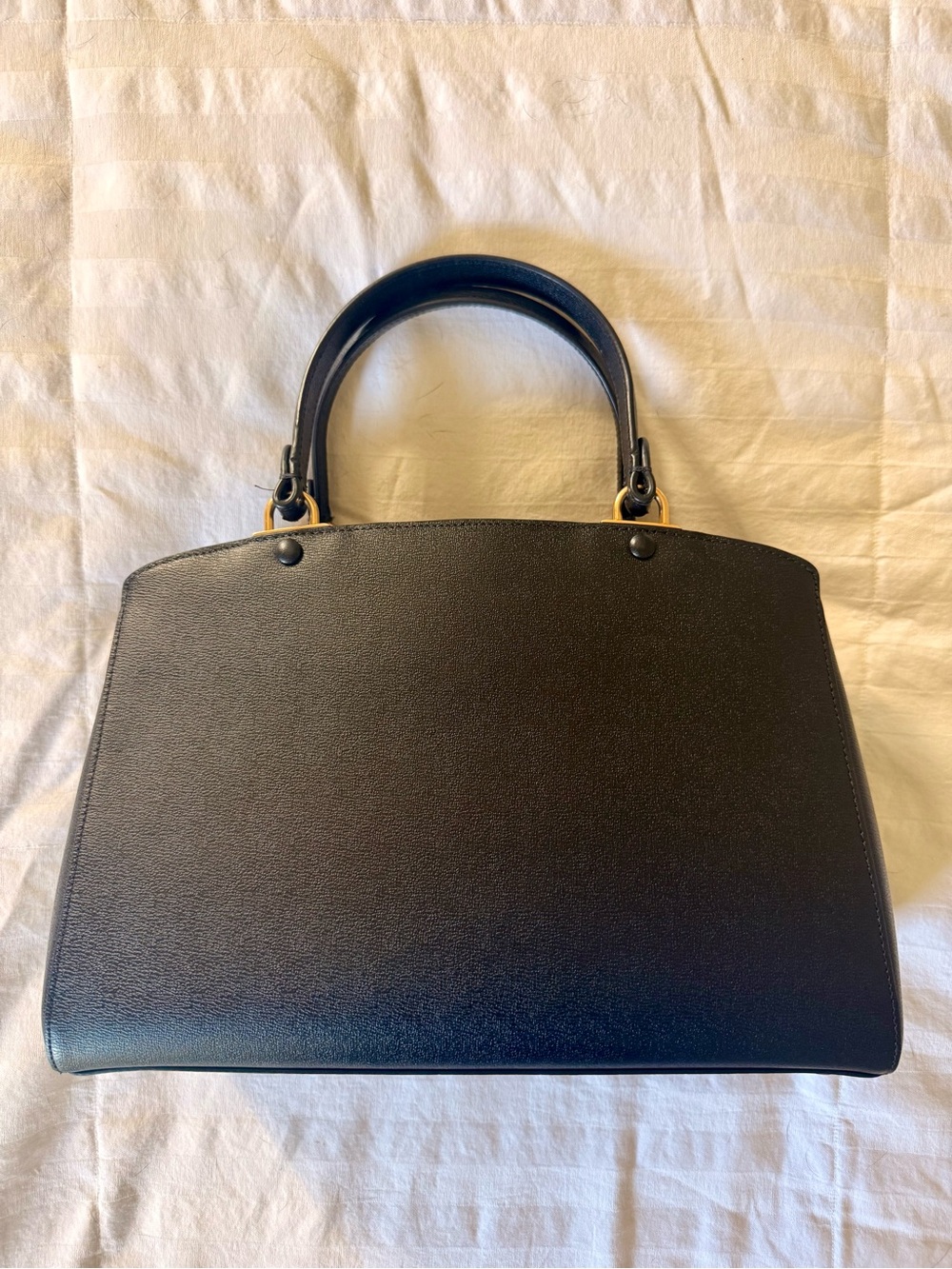 kate spade Black Structured Satchel with Gold Hardware - Picture 6 of 12